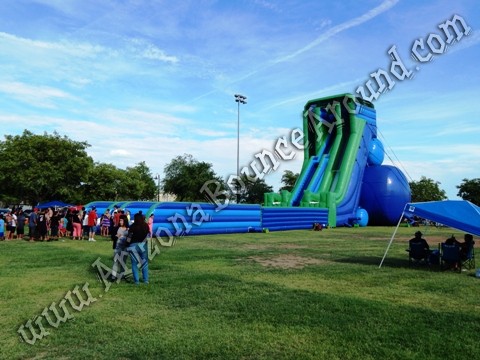 Giant water slides for festivals and events